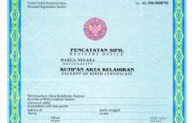 SYARAT MENCARI AKTA KELAHIRAN